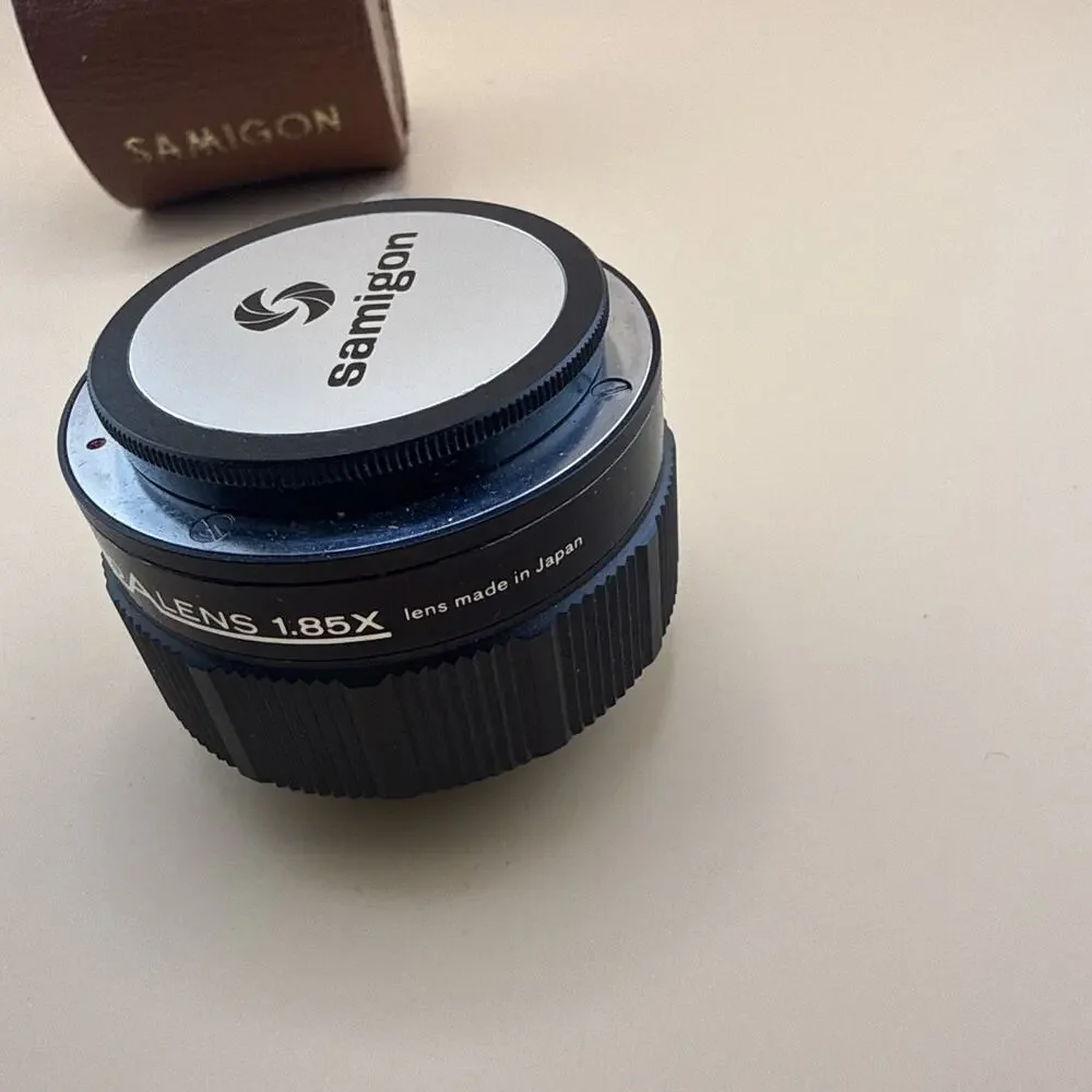 VINTAGE SAMICON Extend A LENS 1.85x WITH CASE JAPAN